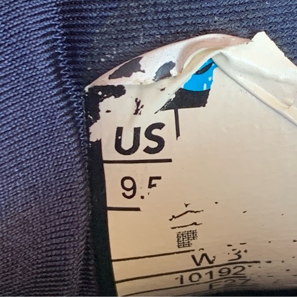 Hoka ONE ONE Bondi 6 Running Shoes Blue Athletic Trainer Sneakers Womens Sz 9.5 - Picture 12 of 12